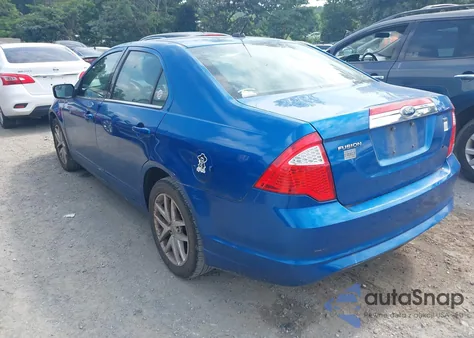 2012 Ford Fusion Sel из США, поврежденный, VIN 3FAHP0JA3CR185578